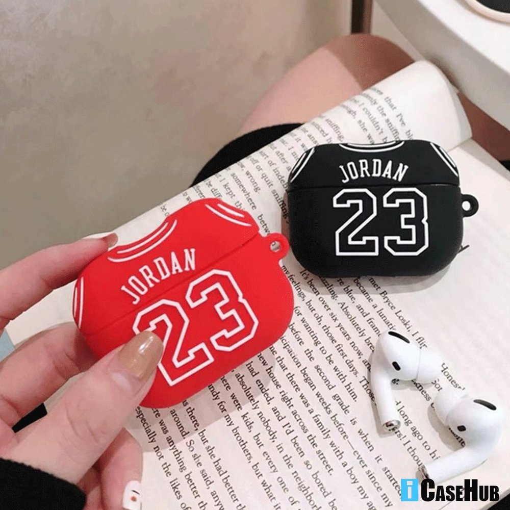 Air Jordan 23 Jersey Tee Shirt AirPods Pro Case